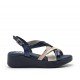 Sandalias Mujer 24 Hrs 25333 Combi Marino