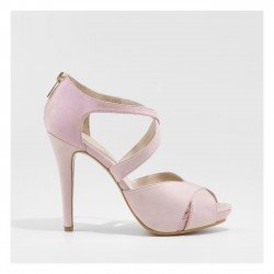 Sandalias Tacón Mujer Lodi Goya Rosa