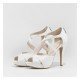 Sandalias Tacón Mujer Lodi Goya Blanco