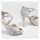 Sandalias Tacón Plata Lodi Goya Plata