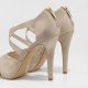 Sandalias Tacón Mujer Lodi Goya Dorado