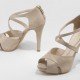 Sandalias Tacón Mujer Lodi Goya Dorado