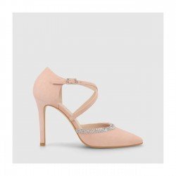 Sandalias Tacón Mujer Lodi Vigor Rosa