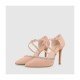 Sandalias Tacón Mujer Lodi Vigor Rosa