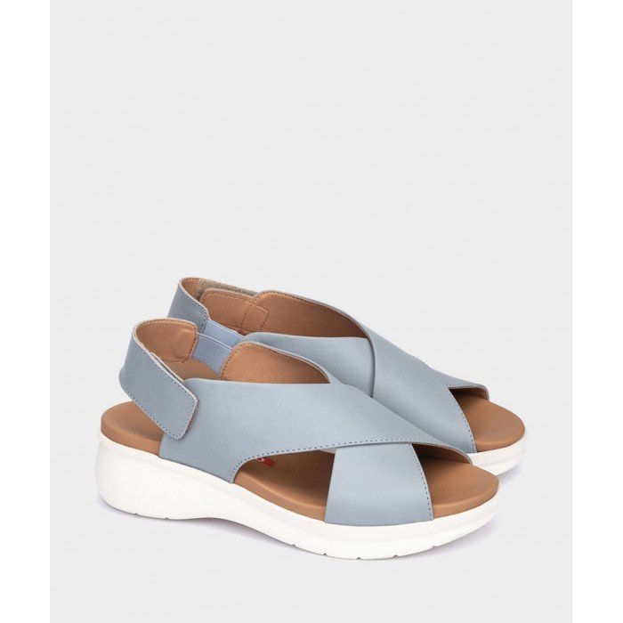 Sandalias Mujer Pedro Miralles Illora 16153 Azul Sky