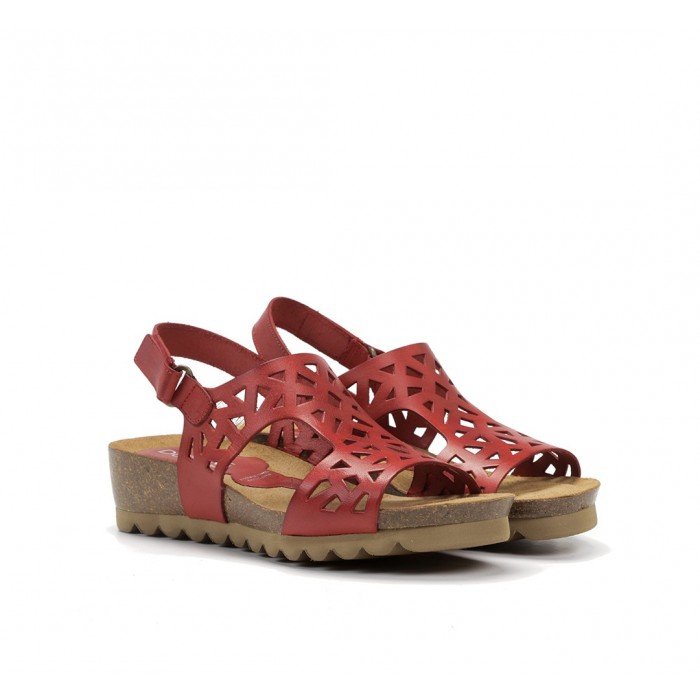 Samdalias Mujer Dorking Summer D7846 Rojo