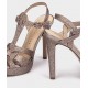Sandalias Tacón Pedro Miralles Copenhague 24821 Multicolor