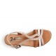Sandalias Mujer 24 Hrs 25299 Cuero