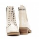 Botines Mujer Dorking Lucero D8866 Blanco