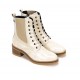 Botines Mujer Dorking Lucero D8866 Blanco