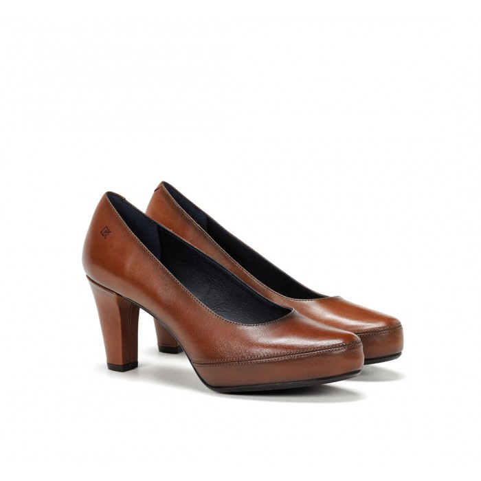 Zapatos Mujer Salón Dorking Blesa D5794 Cuero