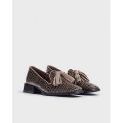Mocasín Mujer Wonders Manolo C-6801 Taupe
