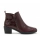 Botines Mujer 24 Hrs 25442 Burdeos