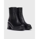 Botines Mujer Wonders Camila H-4432 Negro