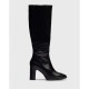 Bota Alta Mujer Wonders Garbi M-5106 Negro
