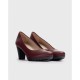 Zapatos Mujer Wonders Lucy I-6070 Burdeos