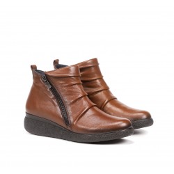 Botines Mujer Dorking Blau D8570 Cuero