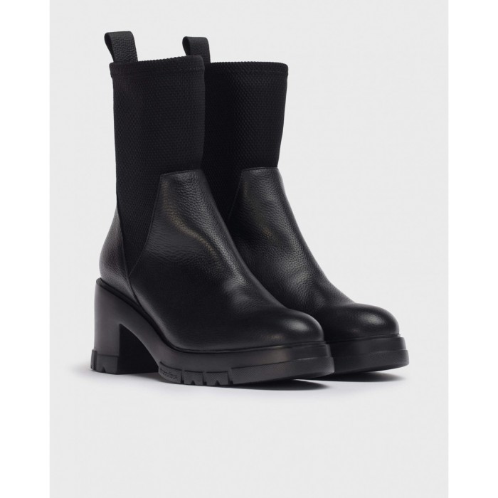 Botines Mujer Wonders Briana H-4430 Negro
