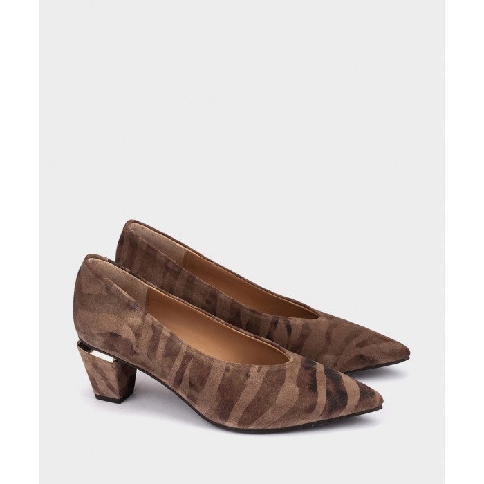Zapatos Mujer tacón Pedro Miralles Perpignan 24602Marrón