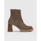 Botines Mujer Wonders Miera H-5203 Topo