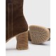 Botines Mujer Wonders Miera H-5203 Capuccino
