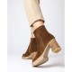 Botines Mujer Wonders Miera H-5203 Capuccino