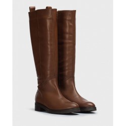 Botas Altas Mujer Wonders Luan C-5461 Marrón