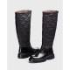 Botas Altas Mujer Wonders Velar B-8202 Negro
