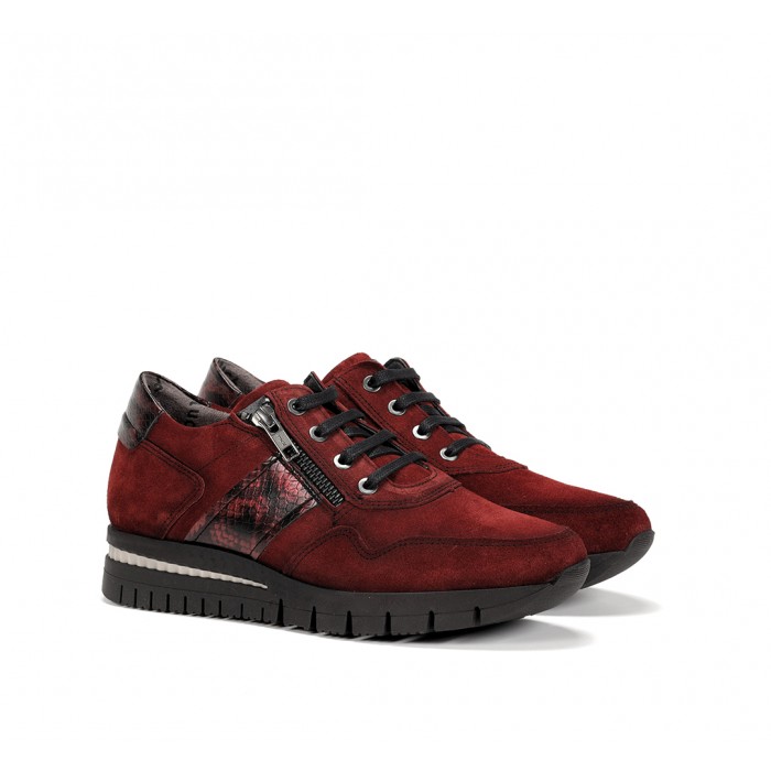 Deportivos Mujer Fluchos Meryl F1619 Rojo