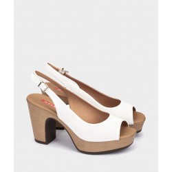 Sandalias Mujer Pedro Miralles La Valeta 11450 Blanco
