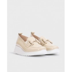 Mocasines Mujer Wonders Dance E-6723 Beige