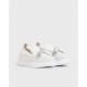 Mocasines Mujer Wonders Hino A-2445 Blanco
