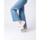 Mocasines Mujer Wonders Hino A-2445 Blanco