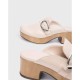 Zuecos Mujer Wonders Slow D-9511-P Beige