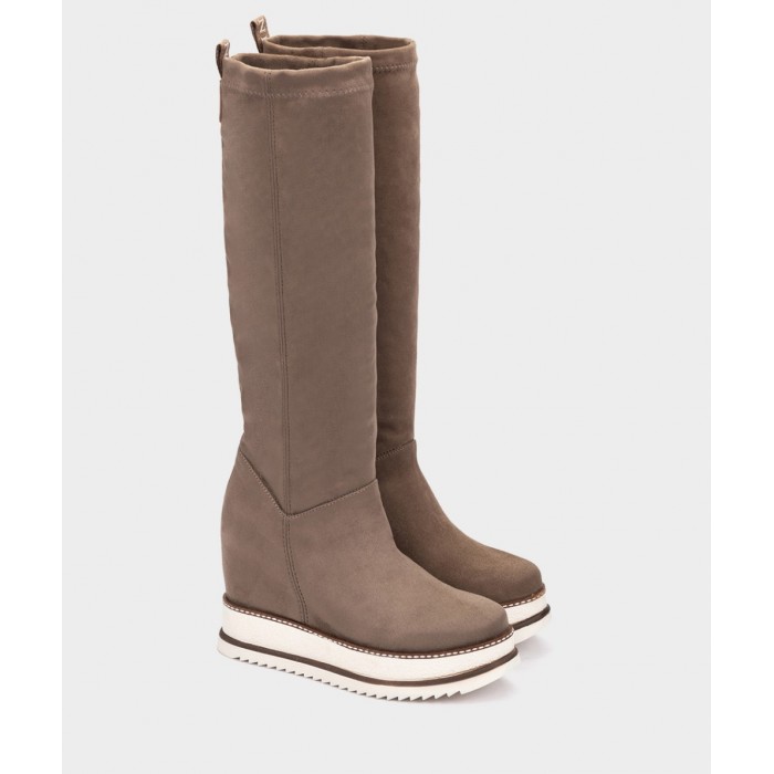 Botas Mujer Pedro Miralles Reine Taupe