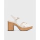 Sandalias Mujer Wonders Lisboa L-1022 Blanco