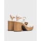Sandalias Mujer Wonders Lisboa L-1022 Blanco