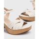 Sandalias Mujer Wonders Lisboa L-1022 Blanco