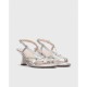 Zapatos Mujer Wonders Glow F-8103 Plata