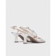 Zapatos Mujer Wonders Glow F-8103 Plata