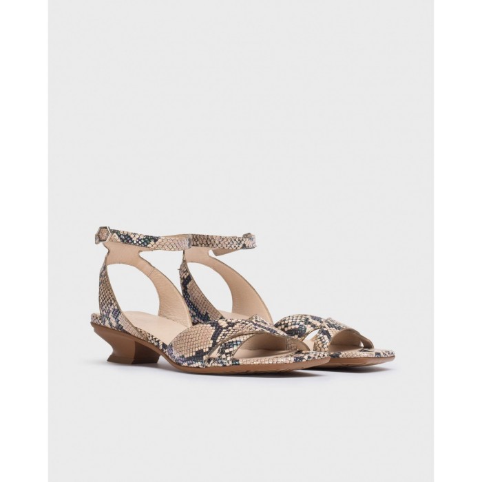 Sandalias Mujer Wonders Mamy B-8907 Sand