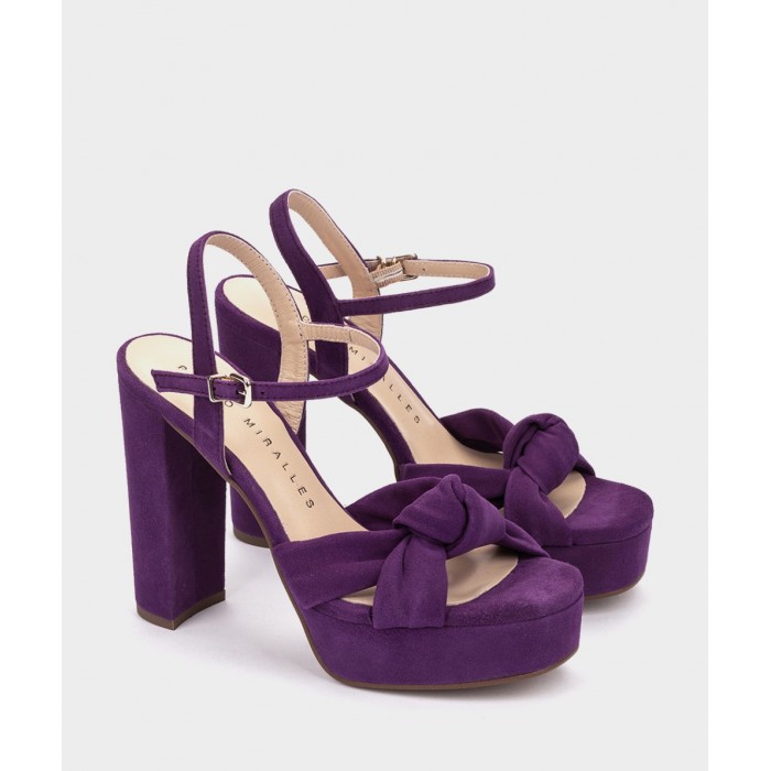 Sandalias Mujer Pedro Miralles Versalles 13379 Morado