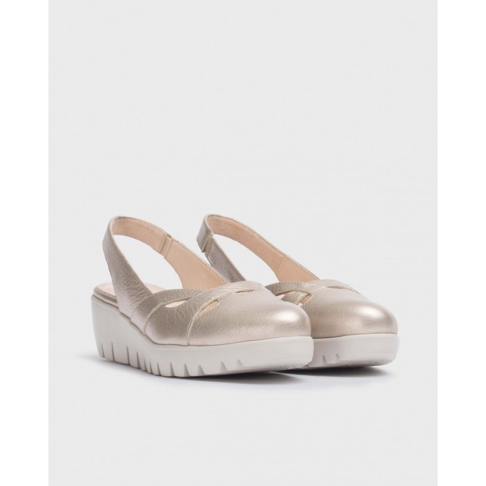 Zapatos Mujer Wonders Sevilla C-33290 Dorado
