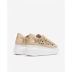 Deportivos Mujer Wonders Hole A-2613 Beige