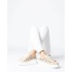 Deportivos Mujer Wonders Hole A-2613 Beige