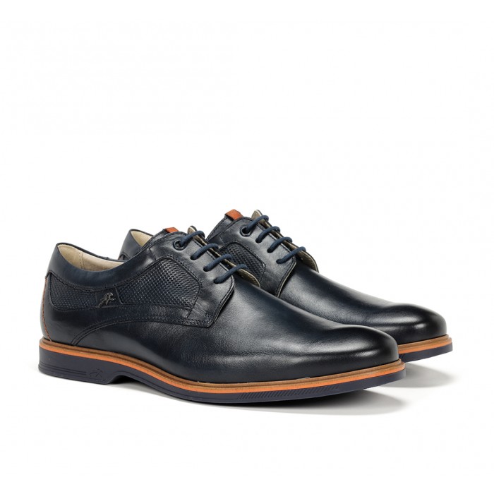 Zapatos Hombre Fluchos Tristan F1744 Azul Océano
