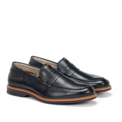 Zapatos Hombre Fluchos Tristan F1747 Azul Océano