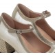 Zapatos Mujer Dorking Rodin D9092 Perla Blanco