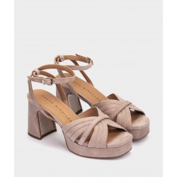 Sandalias Mujer Pedro Miralles Salamanca Ante Rosa