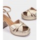 Sandalias Mujer Pedro Miralles Salamanca Platino
